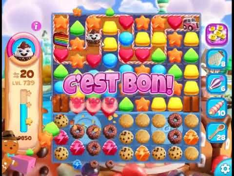 Video guide by skillgaming: Cookie Jam Blast Level 739 #cookiejamblast