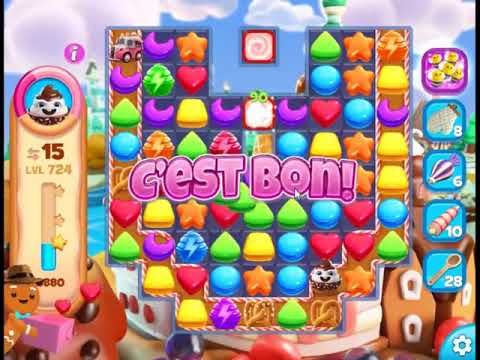 Video guide by skillgaming: Cookie Jam Blast Level 724 #cookiejamblast