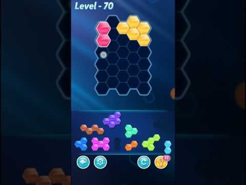 Video guide by Linnet's How To: Block! Hexa Puzzle Level 70 #blockhexapuzzle