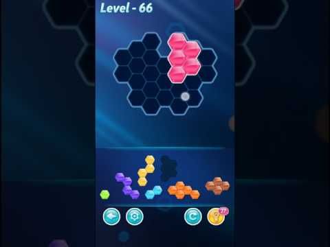 Video guide by Linnet's How To: Block! Hexa Puzzle Level 66 #blockhexapuzzle