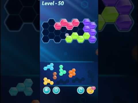 Video guide by Linnet's How To: Block! Hexa Puzzle Level 50 #blockhexapuzzle