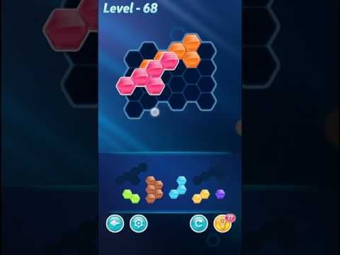 Video guide by Linnet's How To: Block! Hexa Puzzle Level 68 #blockhexapuzzle