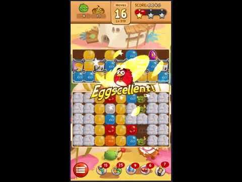 Video guide by skillgaming: Angry Birds Blast Level 519 #angrybirdsblast