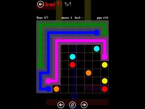 Video guide by TheDorsab3: Flow Free 9x9 level 91 #flowfree