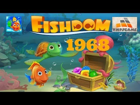Video guide by VM93Game: Fishdom Level 1968 #fishdom