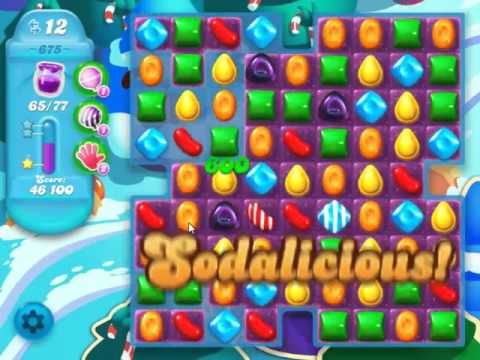 Video guide by skillgaming: Candy Crush Soda Saga Level 675 #candycrushsoda