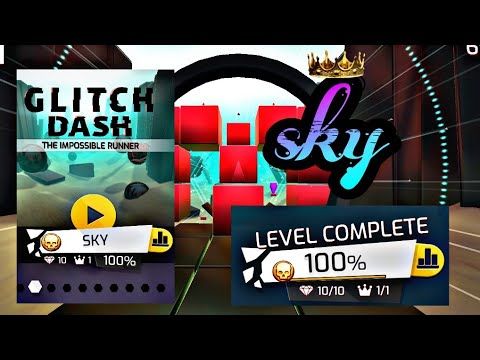Video guide by Kh.HaMiD: Glitch Dash Level 2 #glitchdash