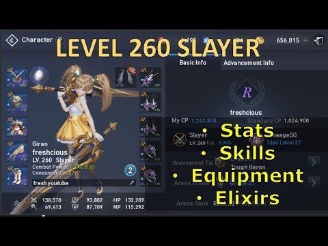 Video guide by freshcious: Lineage 2: Revolution Level 260 #lineage2revolution