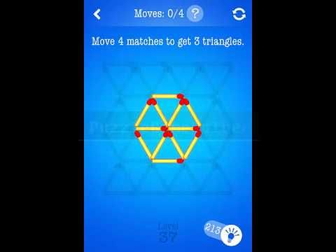 Video guide by Puzzlegamesolver: Matchsticks Level 31-40 #matchsticks