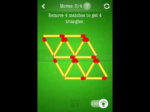 Video guide by Puzzlegamesolver: Matchsticks Level 41-50 #matchsticks