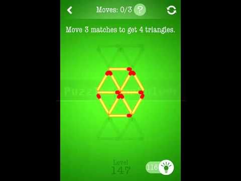 Video guide by Puzzlegamesolver: Matchsticks Level 141 #matchsticks