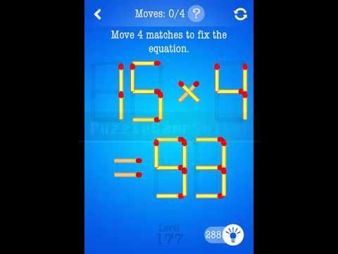 Video guide by Puzzlegamesolver: Matchsticks Level 171 #matchsticks