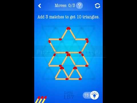 Video guide by Puzzlegamesolver: Matchsticks Level 151 #matchsticks