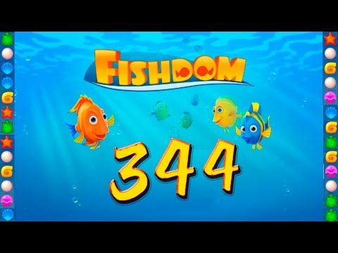 Video guide by GoldCatGame: Fishdom: Deep Dive Level 344 #fishdomdeepdive