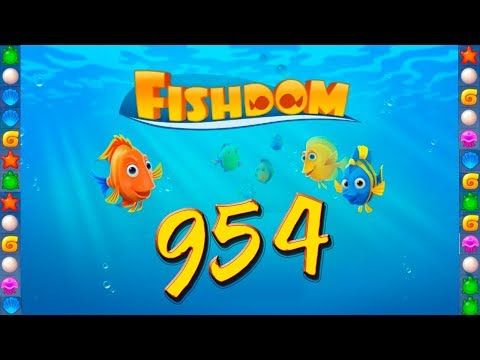 Video guide by GoldCatGame: Fishdom: Deep Dive Level 954 #fishdomdeepdive