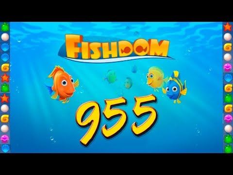 Video guide by GoldCatGame: Fishdom: Deep Dive Level 955 #fishdomdeepdive