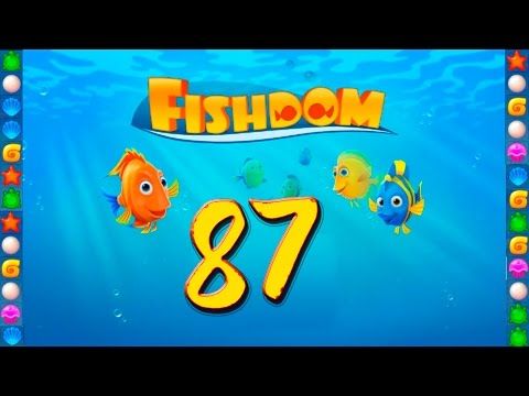 Video guide by GoldCatGame: Fishdom Level 87 #fishdom