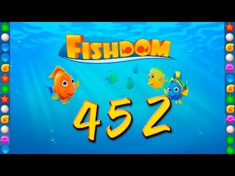Video guide by GoldCatGame: Fishdom: Deep Dive Level 452 #fishdomdeepdive