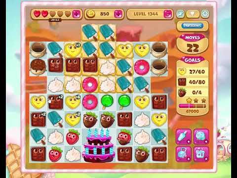 Video guide by Gamopolis: Candy Valley Level 1344 #candyvalley