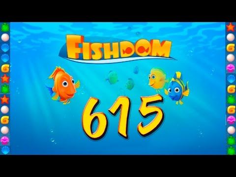 Video guide by GoldCatGame: Fishdom: Deep Dive Level 615 #fishdomdeepdive