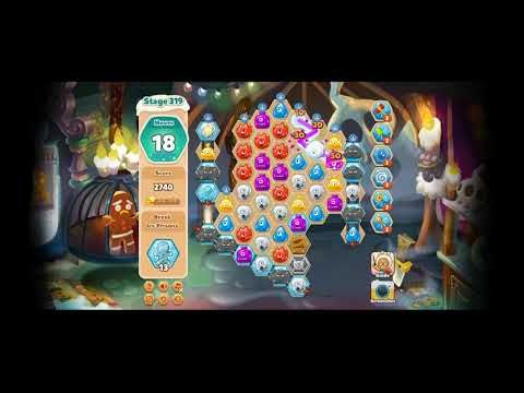 Video guide by fbgamevideos: Monster Busters: Ice Slide Level 319 #monsterbustersice