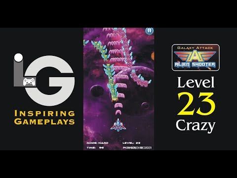 Video guide by Inspiring Gameplays: Galaxy Attack: Alien Shooter Level 23 #galaxyattackalien