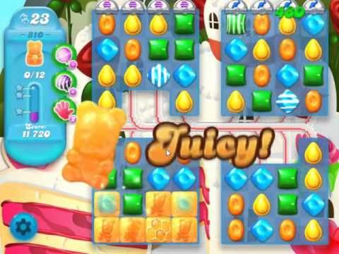 Video guide by skillgaming: Candy Crush Soda Saga Level 810 #candycrushsoda