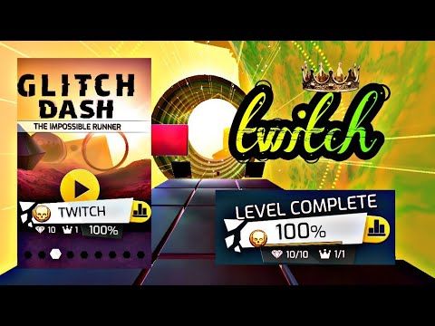 Video guide by Kh.HaMiD: Glitch Dash Level 4 #glitchdash