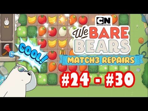 Video guide by Frip2Game.org: We Bare Bears Match3 Repairs Level 24 #webarebears
