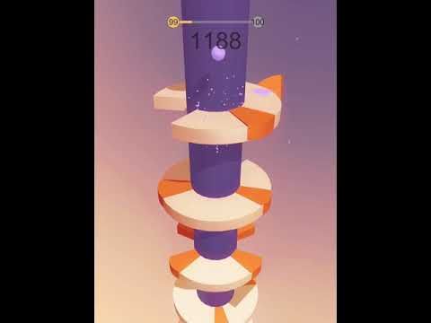 Video guide by Gaming Nerd: Helix Jump Level 99 #helixjump