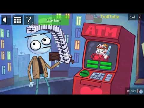 Video guide by TrollTube: Troll Face Quest Video Games 2 Level 21 #trollfacequest