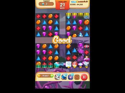 Video guide by Apps Walkthrough Tutorial: Jewel Match King Level 459 #jewelmatchking