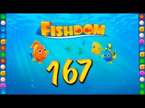 Video guide by GoldCatGame: Fishdom: Deep Dive Level 167 #fishdomdeepdive