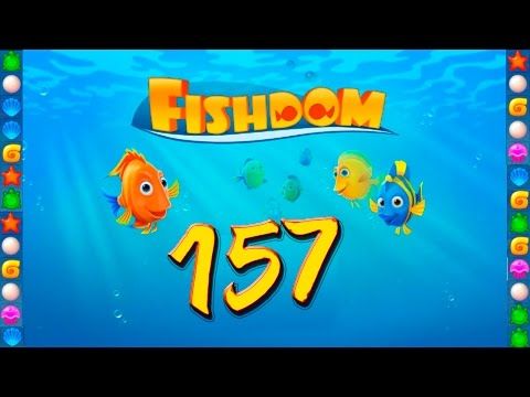 Video guide by GoldCatGame: Fishdom: Deep Dive Level 157 #fishdomdeepdive