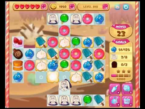 Video guide by Gamopolis: Candy Valley Level 818 #candyvalley