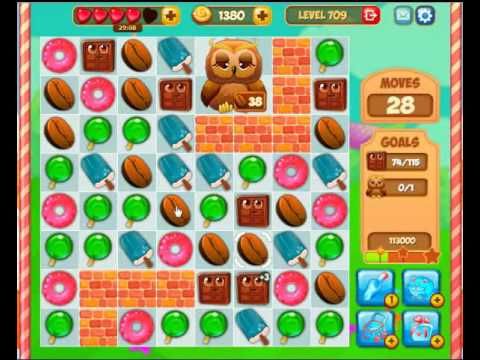 Video guide by Gamopolis: Candy Valley Level 709 #candyvalley