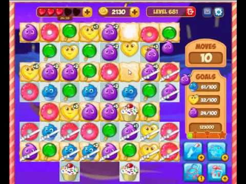 Video guide by Gamopolis: Candy Valley Level 681 #candyvalley