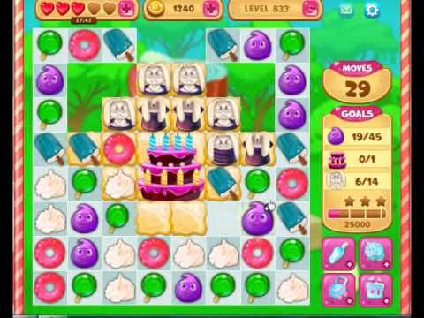 Video guide by Gamopolis: Candy Valley Level 833 #candyvalley