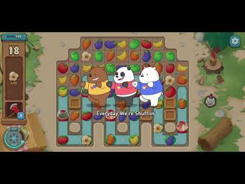Video guide by Mint Latte: We Bare Bears Match3 Repairs Level 180 #webarebears