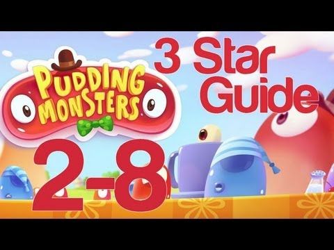 Video guide by NextGenWalkthroughs: Pudding Monsters 3 stars level 2-8 #puddingmonsters