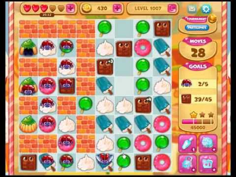 Video guide by Gamopolis: Candy Valley Level 1007 #candyvalley