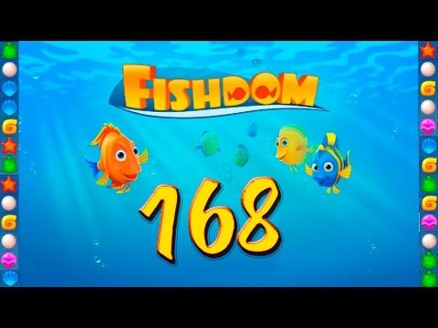 Video guide by GoldCatGame: Fishdom: Deep Dive Level 168 #fishdomdeepdive