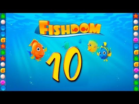 Video guide by GoldCatGame: Fishdom: Deep Dive Level 10 #fishdomdeepdive