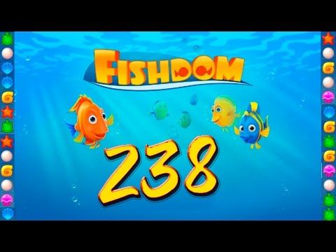 Video guide by GoldCatGame: Fishdom: Deep Dive Level 238 #fishdomdeepdive