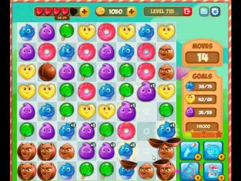 Video guide by Gamopolis: Candy Valley Level 715 #candyvalley