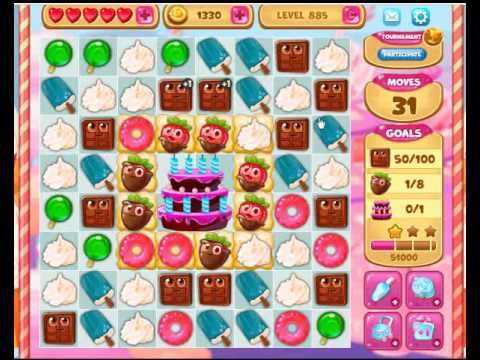 Video guide by Gamopolis: Candy Valley Level 885 #candyvalley