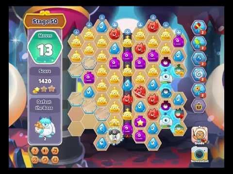 Video guide by Gamopolis: Monster Busters: Ice Slide Level 50 #monsterbustersice