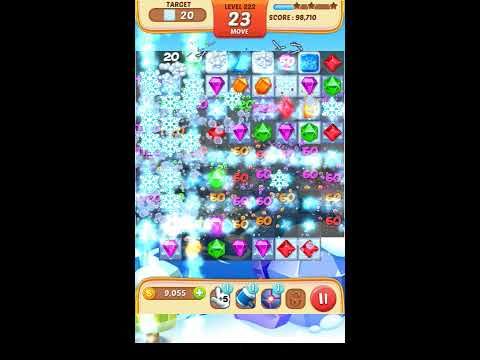 Video guide by Apps Walkthrough Tutorial: Jewel Match King Level 222 #jewelmatchking