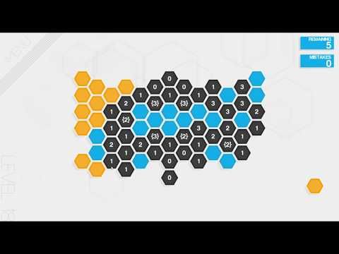 Video guide by keyboardandmug: Hexcells Level 4-3 #hexcells