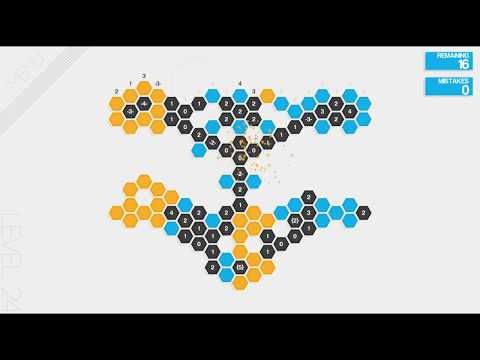 Video guide by keyboardandmug: Hexcells Level 5-4 #hexcells